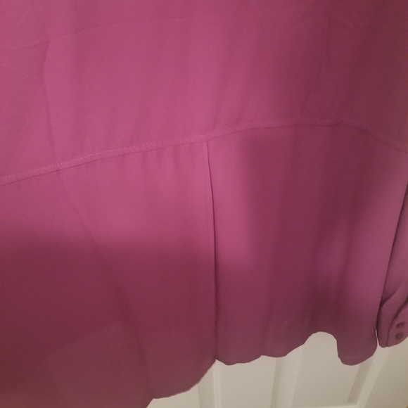 22/24 Wine Blouse - Picture 4 of 5